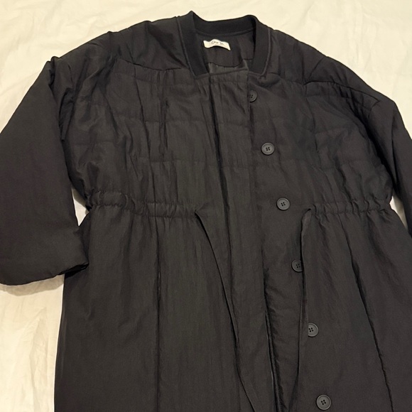 Qing Yi Boutique Women's Black Puffer Coat - Picture 10 of 11